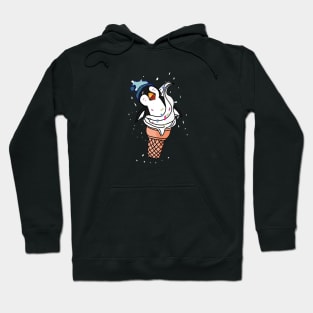 Penguiin Ice cream Hoodie